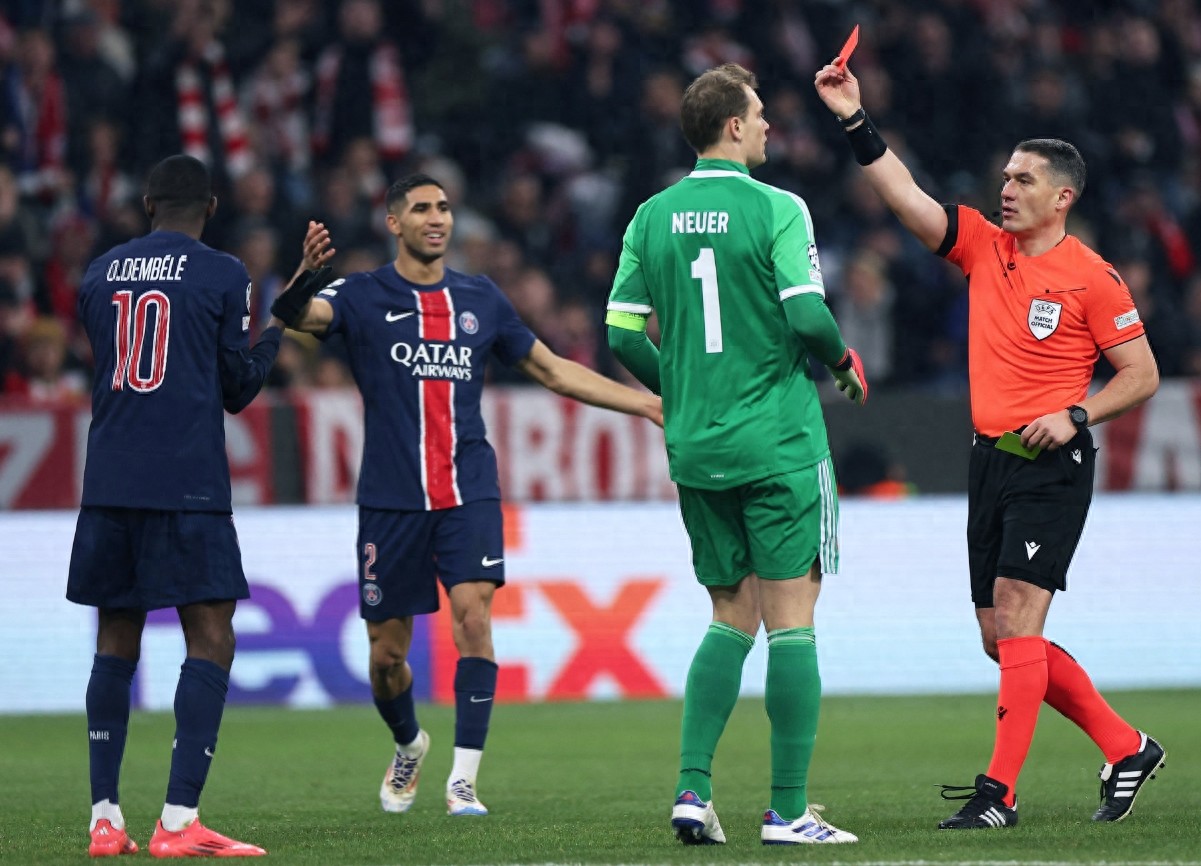 包含巴黎圣日耳曼战胜拜仁慕尼黑晋级欧冠半决赛的词条