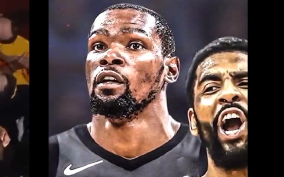 尼克斯对阵篮网，杜兰特高光表现